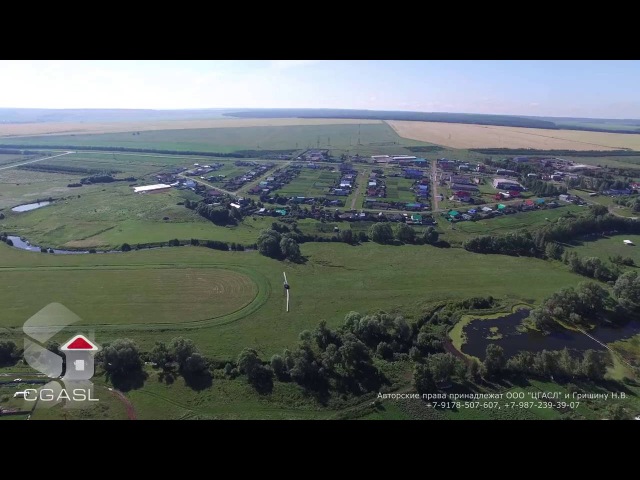 Аэросъемка села Большие Кайбицы