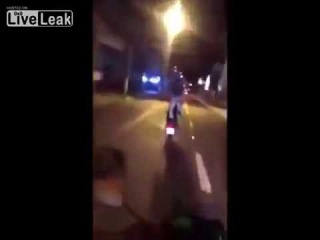 LiveLeak com Cops Make A Forceful Stop On Biker's Showing Off