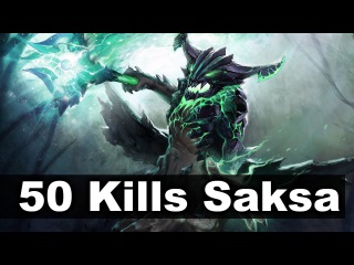 Saksa 50 Kills vs DityaRa CemaTheSlayer Cancel^^ GOD 8400 MMR - Dota 2