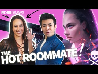 RossDraws: The Hot Roommate!