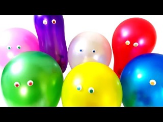 Play & Learn Colours With Balloon SurpriseToy Talk Animation Teletubbies Spider Man Minecraft Ariel