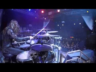Carach Angren - Namtar drums - Bloodstains on the captain's log live at DNA LOUNGE, San Francisco