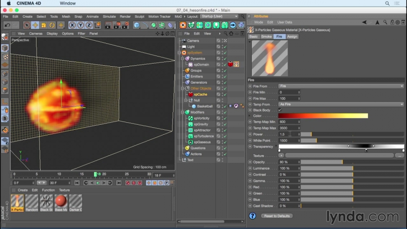 037 Using the XP Gaseous material