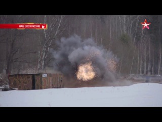 Разрушительная мощь: РПГ-28 «Клюква» выкосил десятки квадратных метров леса
