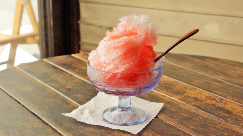 Shaved ice japan