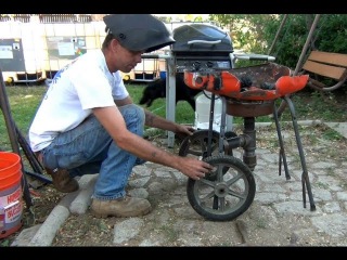 Build an Easy Blacksmith Forge - Out of a Lawnmower
