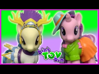 SAPPHIRE SHORES & STARLIGHT GLIMMER Fashion Style My Little Pony Review | Bin's Toy Bin