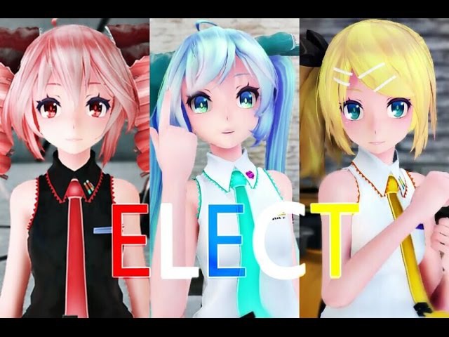 【MMD】TDA式改變ミクさんで【ELECT】