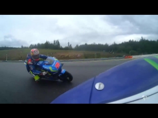 MotoGP CzechGP - гироскопическая камера с поворотом на 360 градусов