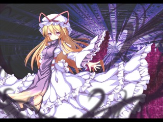 Touhou 7 Perfect Cherry Blossom~Walkthrough part 10 (Yukari Yakumo) HD прохождение