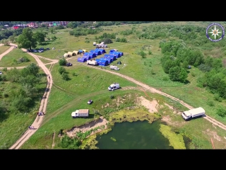 Учения. Новое озеро Кисловодск.
