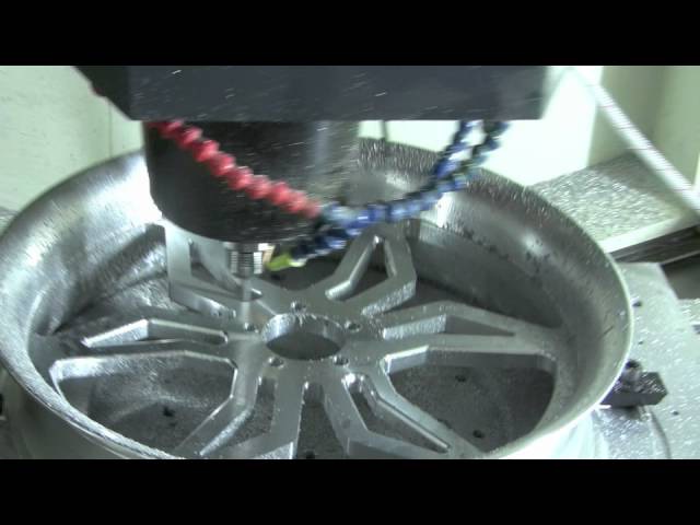 Mastercam Machines Motorcycle Wheels