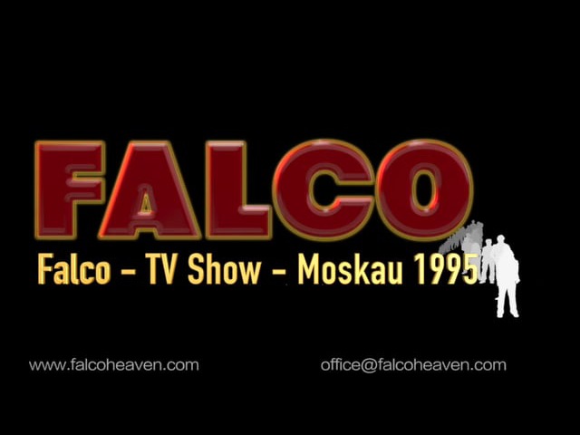 FALCO - TV Show - Moskau 1995