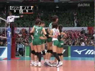 Kim Yeon-Koung - 2009/2010 JAPAN V-League JT vs DENSO(100123)