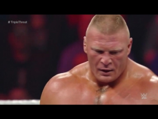 2015 Royal Rumble - Brock Lesnar vs. Seth Rollins vs. John Cena (WWE World Heavyweight Title Triple Threat No DQ Match)