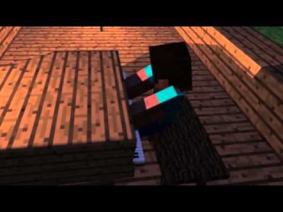 A Minecraft Animation Steve plays the Piano