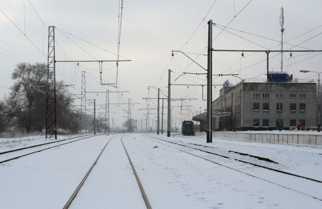 Зима, снег, фото. Утренний Понтифик