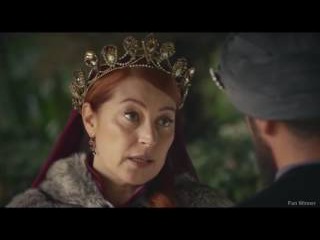 Хюррем празднует победу над Мустафа 18 серия 4 сезон