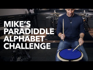 Mikes Paradiddle Alphabet Challenge