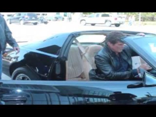 Knight Rider KITT Replica with David Hasslehoff (JEFF KITT at Comic Con Niagara Falls)