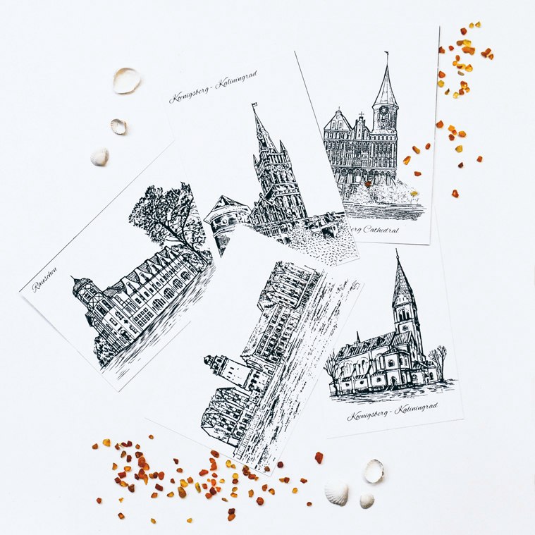 Рисунки про калининград