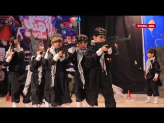 Terror Show at a Gaza Kindergarten Graduation Ceremony