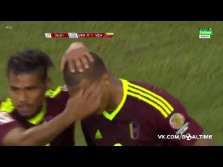 Уругвай Венесуэла 0-1 Соломон Рондон