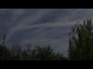 Химтрейлы.Шаховской район.