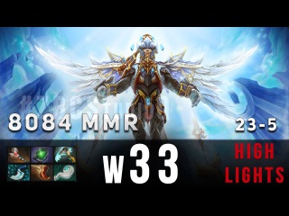 w33 playing Skywrath Mage | Ranked Match | 8038 MMR | Gameplay | Highlights | HD 60fps