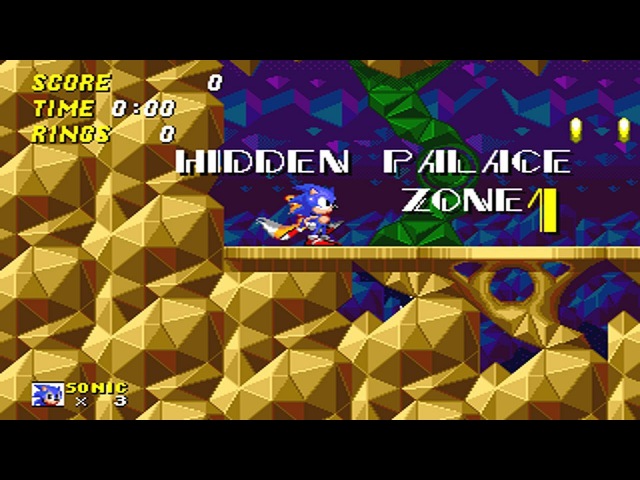 Sonic 2 Beta - Hidden Palace Zone