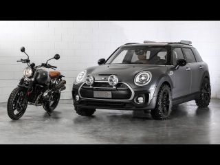 Mini Clubman прикинулся байком BMW