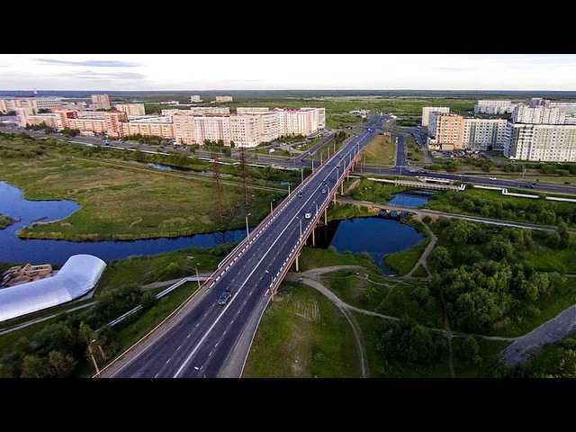 Северодвинск с высоты птичьго полёта