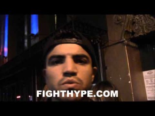 VICTOR ORTIZ SOUNDS OFF ON ANDRE BERTO REMATCH: