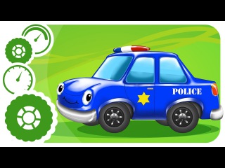 Carritos Para Niños. Coche de policía, Camión de bomberos. Caricaturas de carros. Tiki Taki Carros