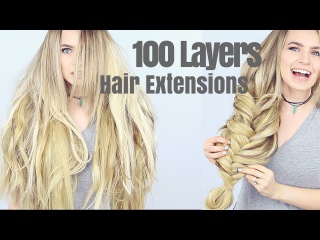 100 Layers of Hair Extensions
