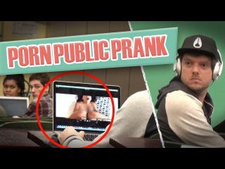 Pranque : film porno en public / Porn public prank