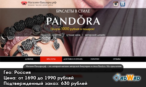 Сайт Магазина Пандора Ярославль