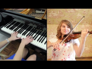 Кавер на скрипке по аниме Хвост Феи - Fairy Tail Main Theme (Violin and Piano) - Taylor Davis and Lara