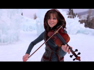 Клип -Линдси Стирлинг \ Lindsey Stirling Crystallize - (Dubstep Violin Original Song) супер музыка ! Дабстеп во льдах