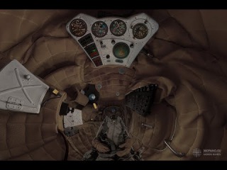 Yuri Gagarin - First Man in Space (360 video inside Vostok-1 spacecraft)
