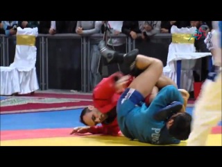 Rais Rahmatullin, 7-time Sambo world champion hits a victor roll!
