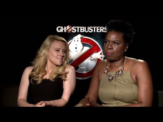 Ghostbusters Official Movie Interview - Kate McKinnon & Leslie Jones