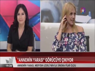 Annemin Yarası oyuncuları ile Nazlı Çelik'in yaptığı söyleşi