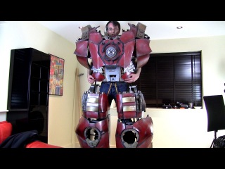 XRobots - Iron Man Hulkbuster Cosplay Part 49, I CAN WALK!!!