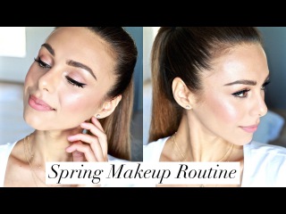 Fresh Spring Face | MY EVERYDAY MAKEUP ROUTINE | Annie Jaffrey