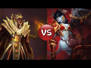 Dota 2 | 1x1 Solo Mid | Invoker vs QoP : преодолел страх и собрался