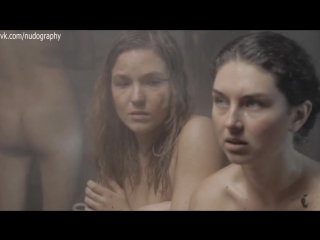 Александра Тюфтей и другие голые в сериале Ангелы войны (2012, Татьяна Ходаковская) - серия 3