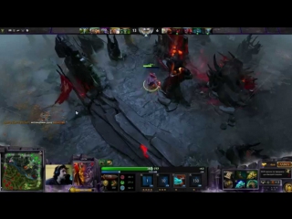 Dota 2 feat Necros & Влад. Настырный Лион ломится к Фуре.