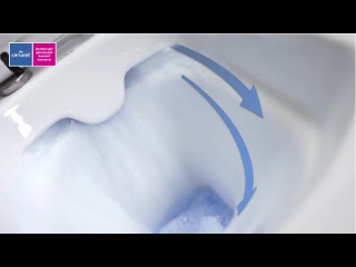 Безободковые унитазы (подвесные и напольные) Cersanit с технологией CleanOn