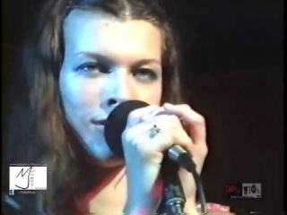 Milla Jovovich Live at Cactus Cafe 1994 ukrainian folk song